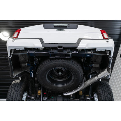MBRP | Ford 4 Inch Exhaust Resonator Back Single Side Armor Pro For 17-Up Ford F250/F350  | S5247304