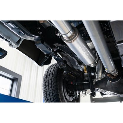 MBRP | Ford 4 Inch Exhaust Resonator Back Single Side Armor Pro For 17-Up Ford F250/F350  | S5247304