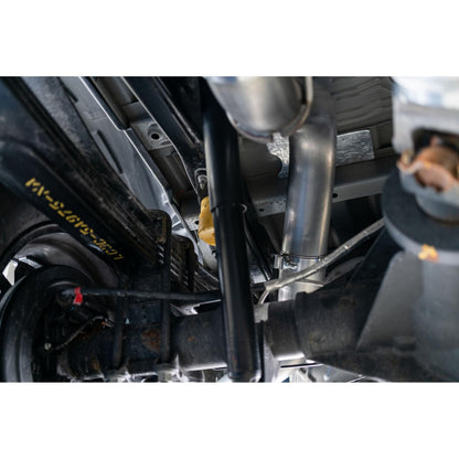 MBRP | Ford 4 Inch Exhaust Resonator Back Single Side Armor Pro For 17-Up Ford F250/F350  | S5247304