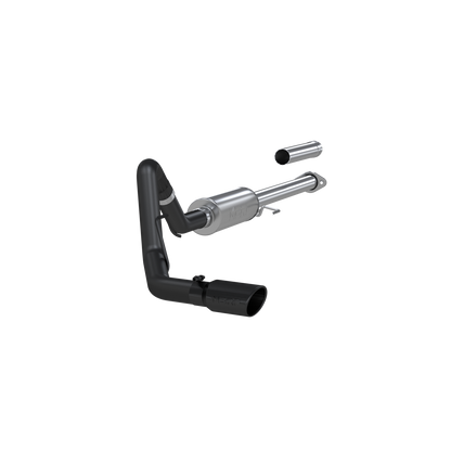 MBRP | 3 Inch Cat Back Exhaust System Single Black Finish For 15-20 Ford F-150 2.7L/3.5L EcoBoost  | S5253BLK