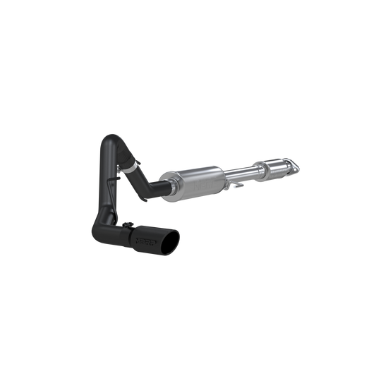 MBRP | 3 Inch Cat Back Exhaust System Single Side Exit Black Coated For 15-20 Ford F-150 5.0L  | S5256BLK