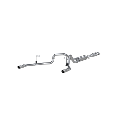 MBRP | 2.5 Inch Cat Back Exhaust System Dual Rear Exit For 15-20 Ford F-150 5.0L T409 Stainless Steel  | S5258409