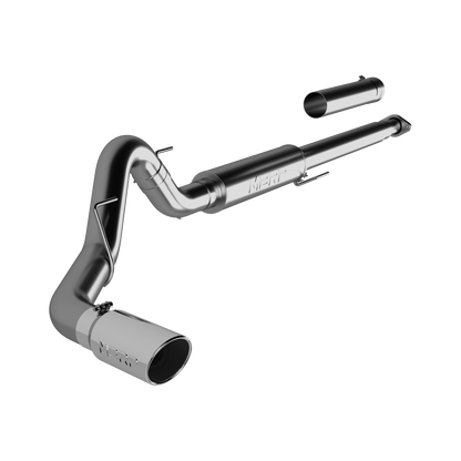 MBRP | 4 Inch Cat Back Exhaust System For 15-20 Ford F-150 2.7L/3.5L EcoBoost Single Aluminized Steel  | S5259AL