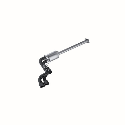MBRP | 3 Inch Cat Back Exhaust System For 15-20 Ford F-150 Preaxle Dual Outlet Black Coated  | S5261BLK