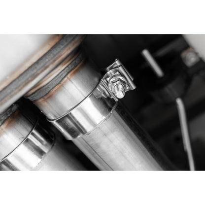 MBRP | 3 Inch Exhaust Resonator Back Dual Rear Exit T409 Stainless Steel For 17-20 Ford F-150 Raptor 3.5L EcoBoost  | S5264409