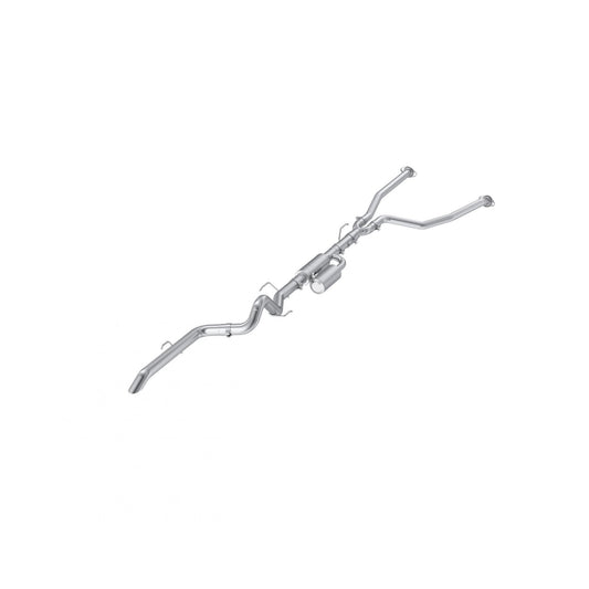 MBRP | 2022-Up Toyota Tundra 3.4L Armor Pro High Clearance 3 Inch Cat-Back Single Rear Turndown Exhaust  | S5305304