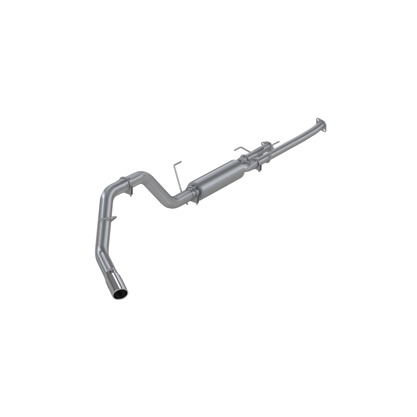MBRP | Cat Back Exhaust System Single Side 4 Inch Tip Aluminized Steel For 09-21 Toyota Tundra  | S5314AL