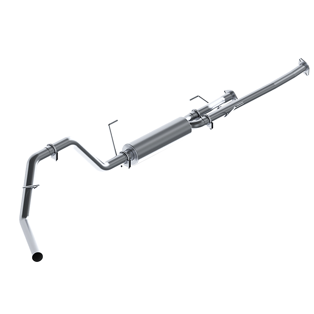 MBRP | Cat Back Exhaust System Single Side No Tip Aluminized Steel For 09-21 Toyota Tundra  | S5314P