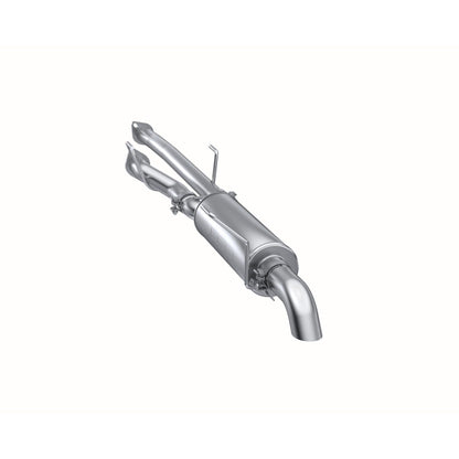 MBRP | Cat Back Exhaust System Turn Down Single Aluminized Steel For 09-21 Toyota Tundra  | S5320AL