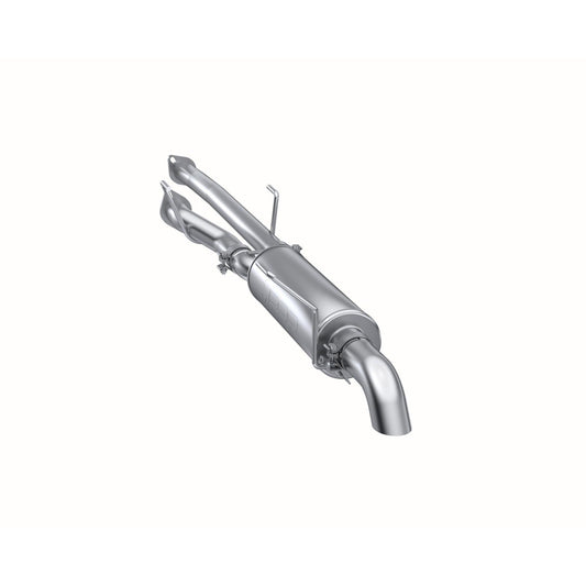 MBRP | Cat Back Exhaust System Turn Down Single Aluminized Steel For 09-21 Toyota Tundra  | S5320AL