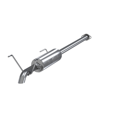 MBRP | Cat Back Exhaust System Turn Down Single T409 For 05-15 Toyota Tacoma 4.0L, Extended Cab/Crew Cab Short Bed  | S5322409