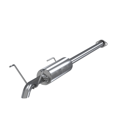 MBRP | Cat Back Exhaust System Turn Down Single T409 For 05-15 Toyota Tacoma 4.0L, Extended Cab/Crew Cab Short Bed  | S5322409