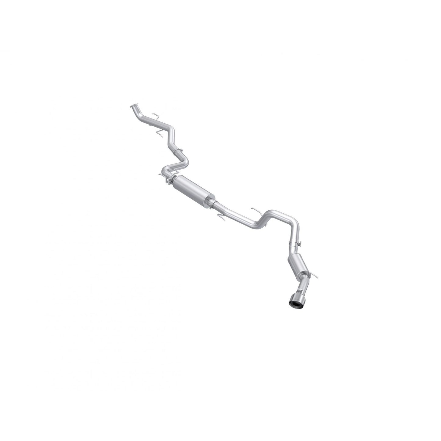 MBRP | 2024-Up Toyota Tacoma 2.4L Armor Pro 3 Inch Cat-Back Exhaust System with Polished Tip  | S5323304