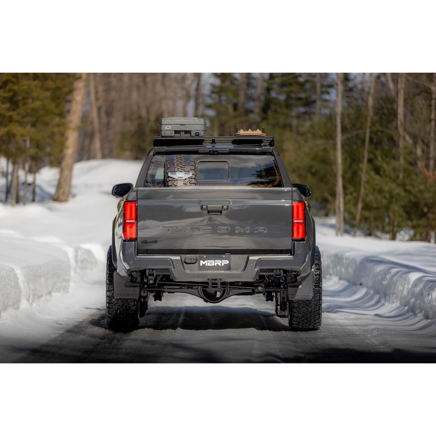 MBRP | 2024-Up Toyota Tacoma 2.4L Armor Lite 3-Inch Cat-Back Pre-Axle Turn Down,  | S5325AL
