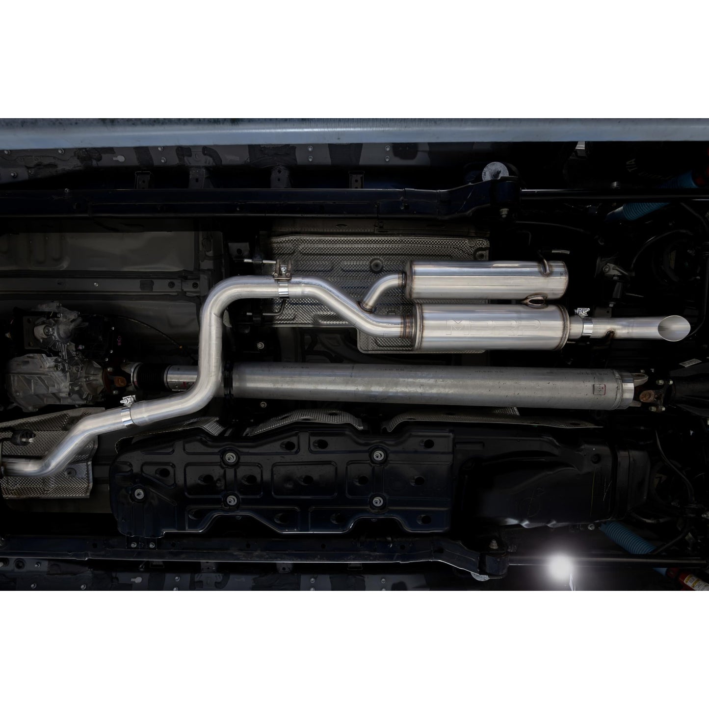 MBRP | 2024-Up Toyota Tacoma 2.4L Armor Lite 3-Inch Cat-Back Pre-Axle Turn Down,  | S5325AL