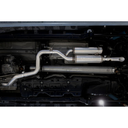 MBRP | 2024-Up Toyota Tacoma 2.4L Armor Lite 3-Inch Cat-Back Pre-Axle Turn Down,  | S5325AL