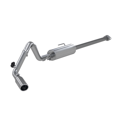MBRP | Cat Back Exhaust System Single Side Aluminized Steel For 05-15 Toyota Tacoma 4.0L Extended Cab/Crew Cab  | S5326AL