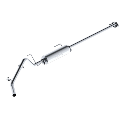 MBRP | Cat Back Exhaust System Single Side Aluminized Steel, No Tip, For 05-15 Toyota Tacoma  | S5326P