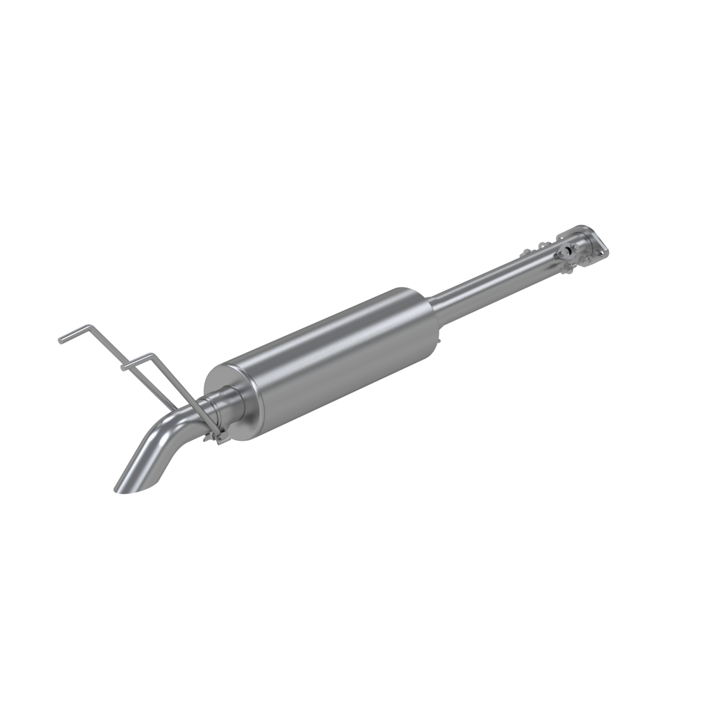 MBRP | 2.5 Inch Cat Back Exhaust System For 01-04 Toyota Tacoma 3.4L, 2.4L and 2.7L Turn Down T409 Stainless Steel  | S5332409