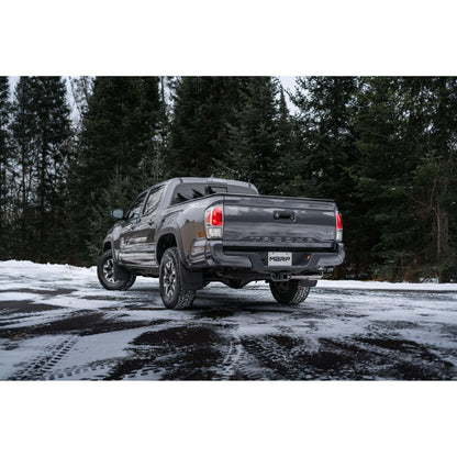 MBRP | Toyota 3 Inch Cat Back Exhaust System For 16-23 Toyota Tacoma 3.5L Single Side Exit Black-Coated Aluminized Steel  | S5338BLK