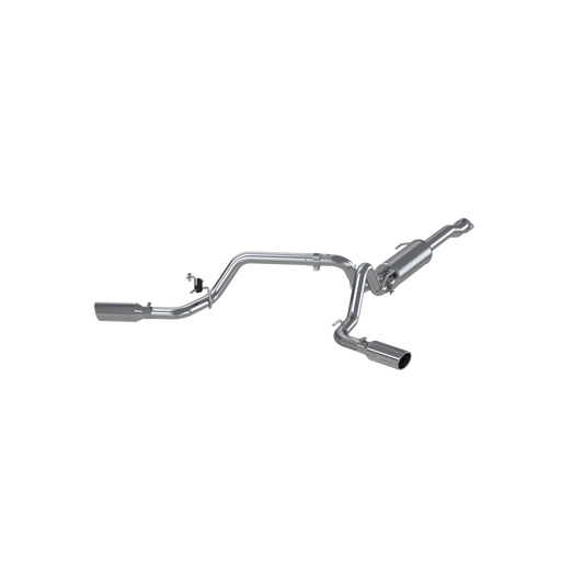 MBRP | Toyota 3 Inch Cat Back Exhaust System For 16-23 Toyota Tacoma 3.5L Dual Split Side Armor Plus  | S5340409