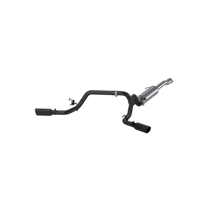 MBRP | Toyota 3 Inch Cat Back Exhaust System For 16-23 Toyota Tacoma 3.5L Dual Split Side Armor BLK Series  | S5340BLK