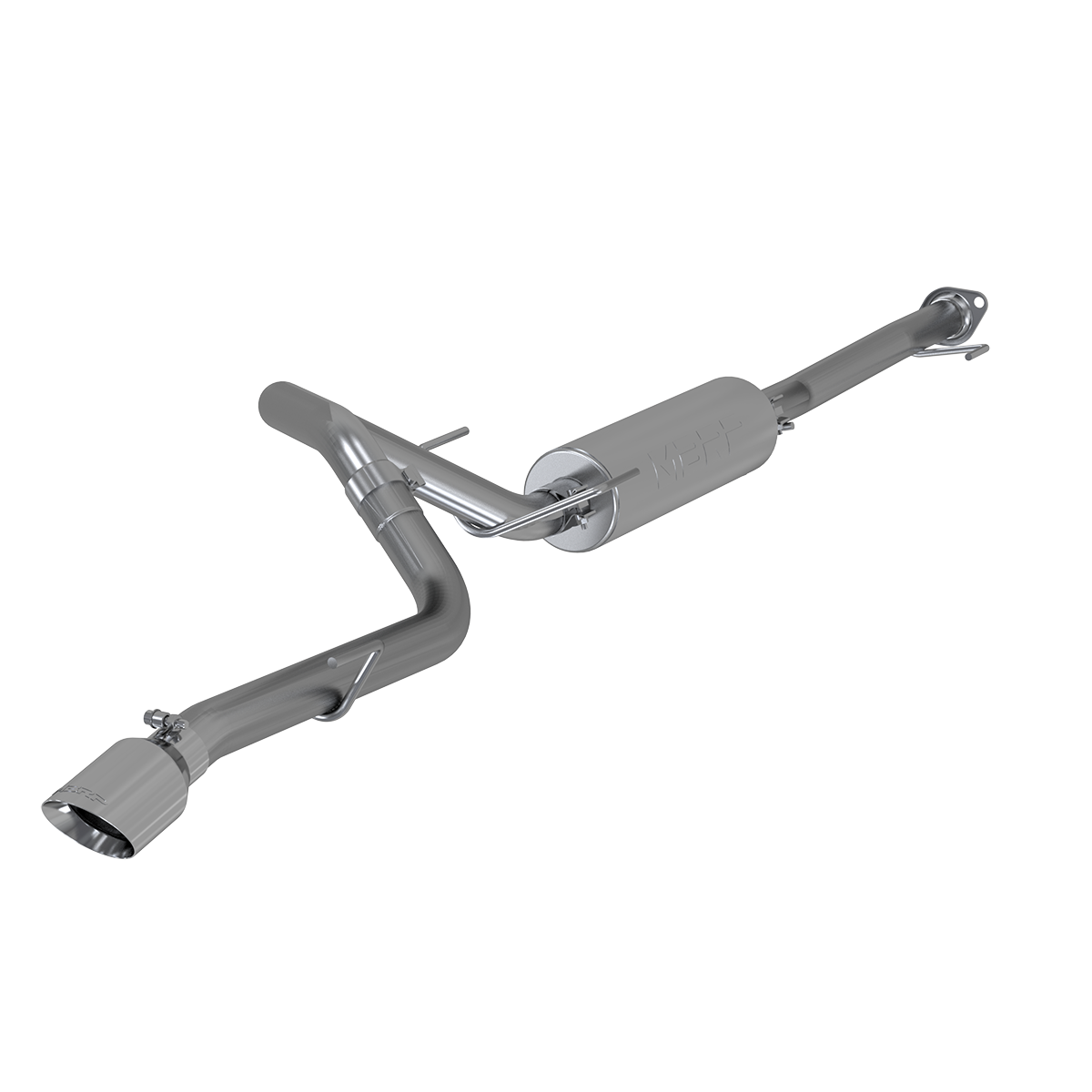 MBRP | Toyota 2.5 Inch Cat Back Exhaust System For 04-24 4 Runner 11-16 Land Cruiser Prado Single Side Armor Lite  | S5342AL