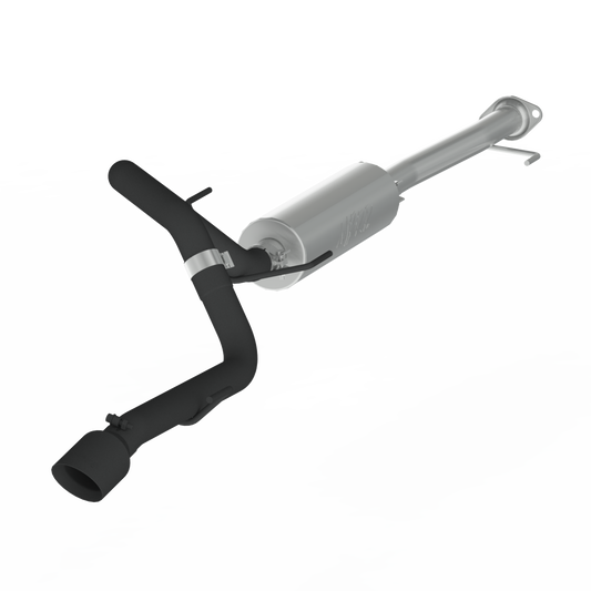 MBRP | Toyota 2.5 Inch Cat Back Exhaust System For 04-24 4-Runner 11-16 Land Cruiser Prado Single Side Armor Black  | S5342BLK