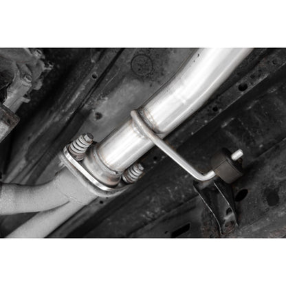 MBRP | 03-24 Toyota 4Runner 11-16 Toyota Land Cruiser Prado Armor Lite Aluminized Steel 2.5 Inch Cat-Back High Clearance Turn Down Single Rear Exit  Exhaust System | S5343AL