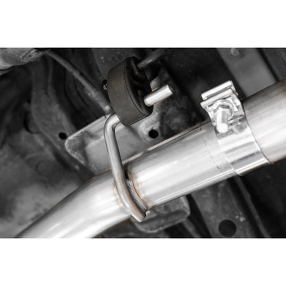 MBRP | 03-24 Toyota 4Runner 11-16 Toyota Land Cruiser Prado Armor Lite Aluminized Steel 2.5 Inch Cat-Back High Clearance Turn Down Single Rear Exit  Exhaust System | S5343AL