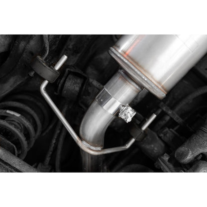 MBRP | 03-24 Toyota 4Runner 11-16 Toyota Land Cruiser Prado Armor Lite Aluminized Steel 2.5 Inch Cat-Back High Clearance Turn Down Single Rear Exit  Exhaust System | S5343AL