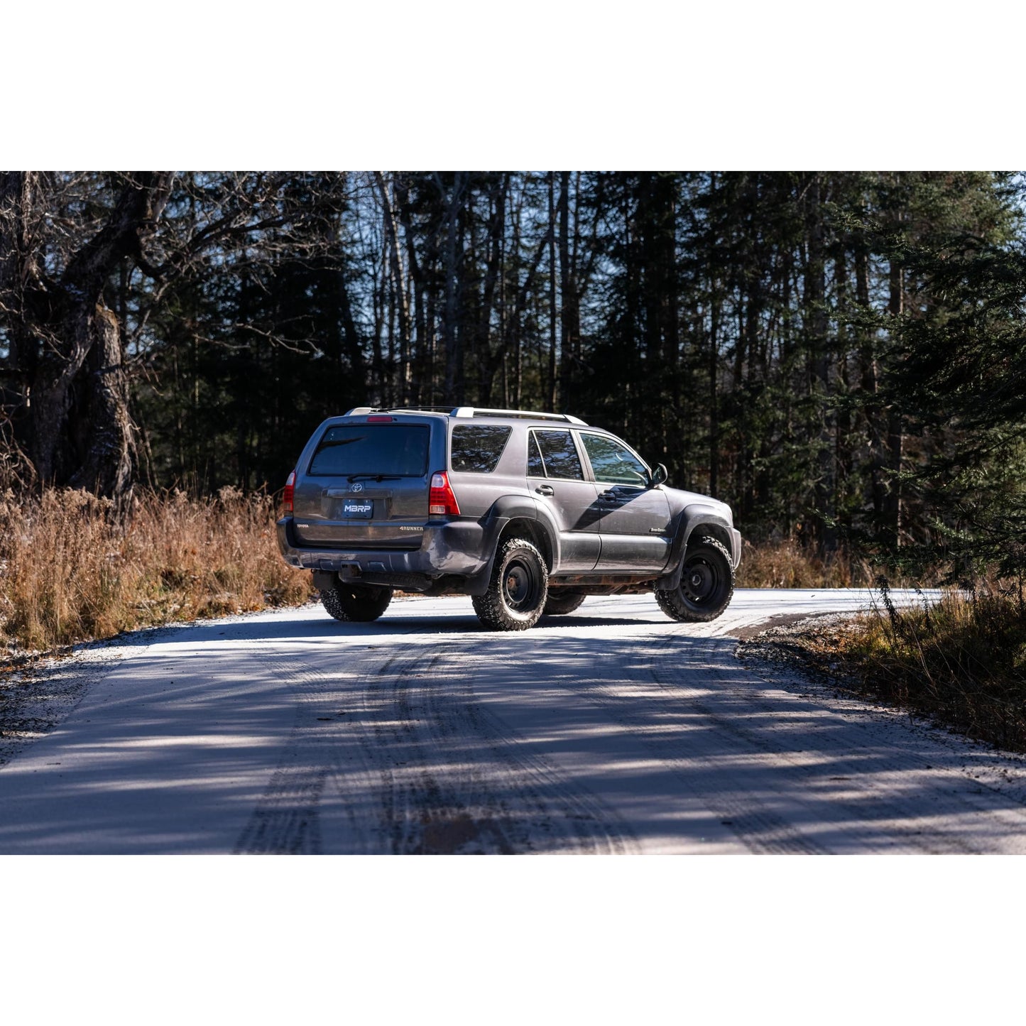 MBRP | 03-24 Toyota 4Runner 11-16 Toyota Land Cruiser Prado Armor Lite Aluminized Steel 2.5 Inch Cat-Back High Clearance Turn Down Single Rear Exit  Exhaust System | S5343AL
