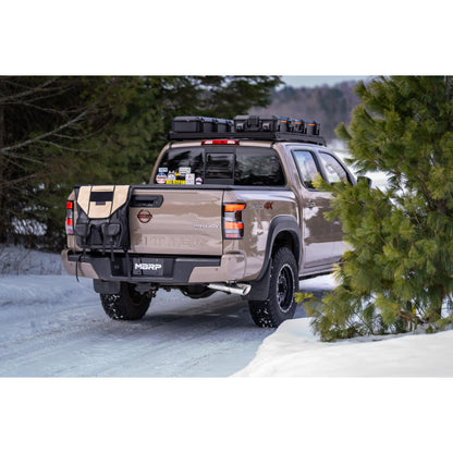MBRP | 2022-Up Nissan Frontier 3.8L Aluminized Steel 2.5 Inch Cat-Back 3 Inch Single Rear Exit Armor Lite Series  | S5407AL