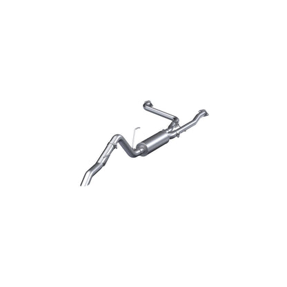 MBRP | 2022-Up Nissan Frontier 3.8L Turn Down T304 2.5 Inch Cat-Back 3 Inch Single High Clearance Rear Exit Armor Pro Series  | S5409304