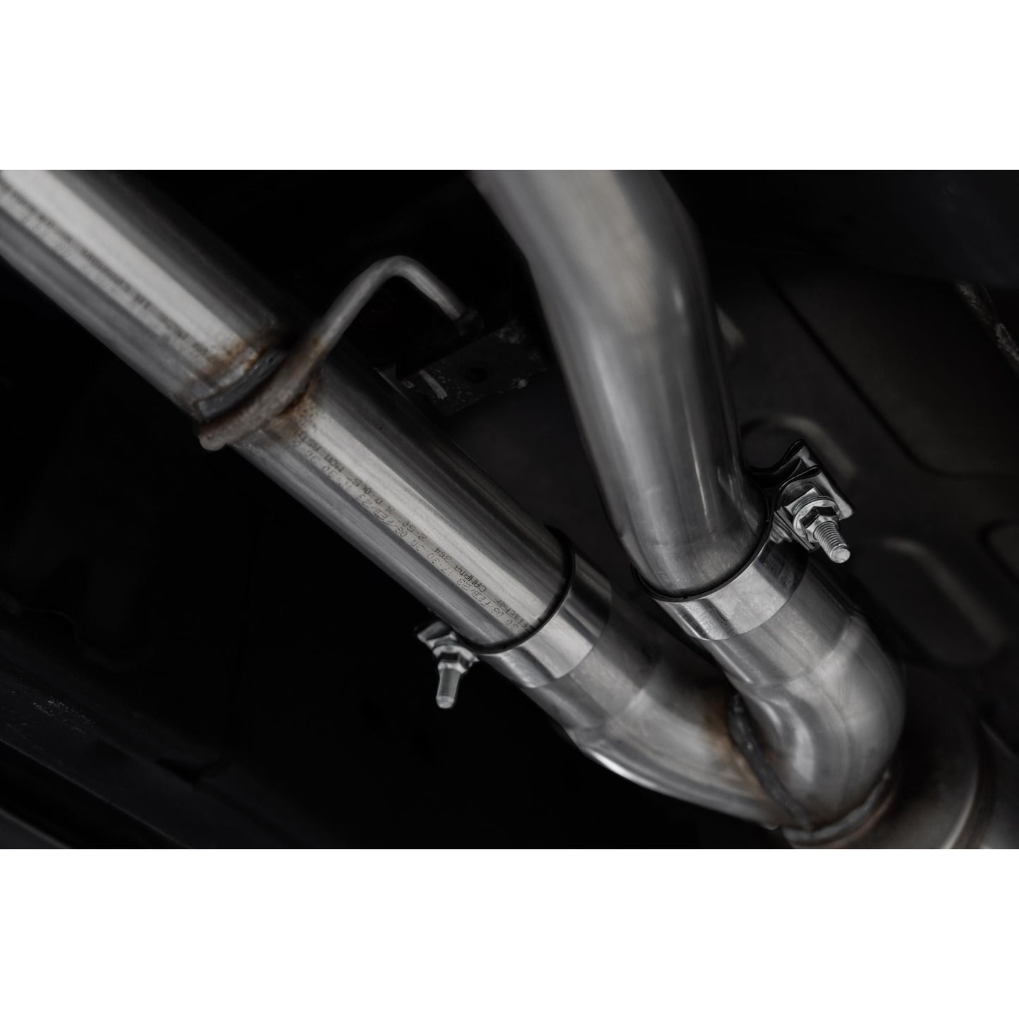 MBRP | 2022-Up Nissan Frontier 3.8L Turn Down Aluminized Steel 2.5 Inch Cat-Back 3 Inch Single High Clearance Rear Exit Armor Lite Series  | S5409AL