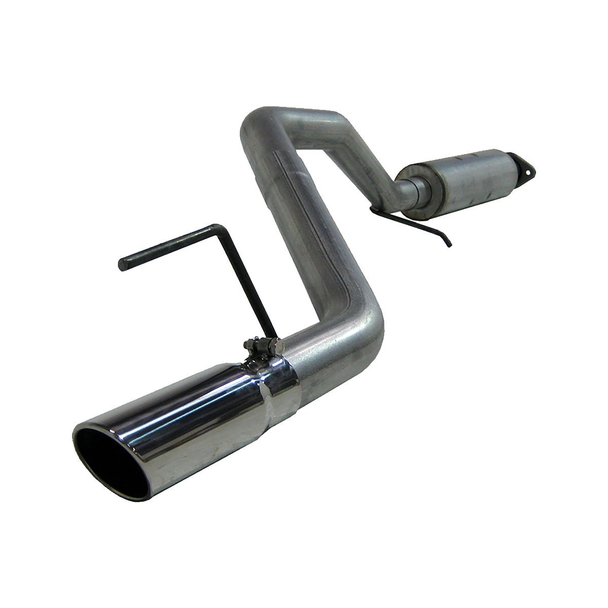 MBRP | Cat Back Exhaust System Single Side Aluminized Steel For 05-10 Jeep Grand Cherokee 4.7L, 5.7L Hemi  | S5508AL