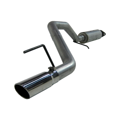 MBRP | Cat Back Exhaust System Single Side Aluminized Steel For 05-10 Jeep Grand Cherokee 4.7L, 5.7L Hemi  | S5508AL