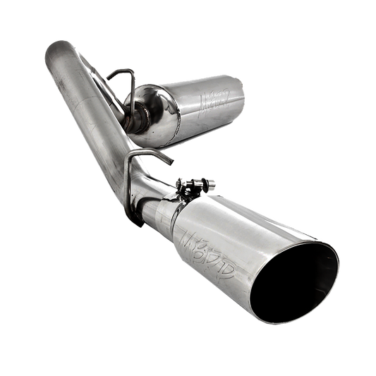MBRP | Cat Back Exhaust System Single Side Aluminized Steel For 97-99 Jeep Wrangler TJ  | S5512AL