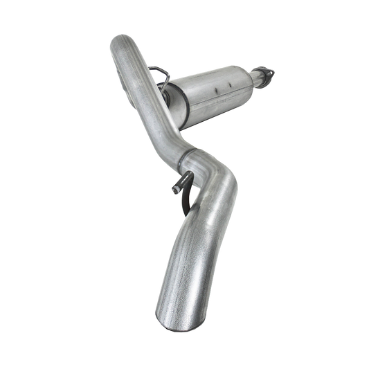 MBRP | Cat Back Exhaust System Single Aluminized Steel For 04-06 Jeep Wrangler TJ Unlimited, 4.0L I-6  | S5520AL
