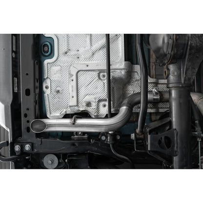 MBRP | Jeep JL 2.5 Inch Axle Back Exhaust Pipe Single Rear Muffler Bypass For 18-Up Wrangler JL 2/4DR  | S5527409