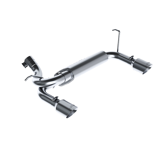 MBRP | Axle Back Dual Rear Exit For 07-18 Jeep Wrangler/Rubicon JK 3.6L/3.8L V6  | S5528409