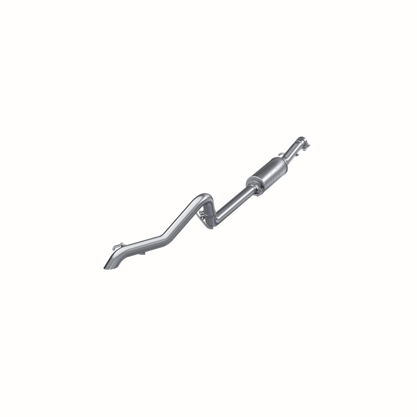 MBRP | Cat Back Exhaust System Single Rear Exit Off Road Aluminum For 12-18 Jeep Wrangler/Rubicon JK 3.6L V6 2/4 Door  | S5530AL