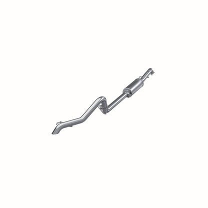 MBRP | Cat Back Exhaust System Single Rear Exit Off Road Aluminum For 12-18 Jeep Wrangler/Rubicon JK 3.6L V6 2/4 Door  | S5530AL
