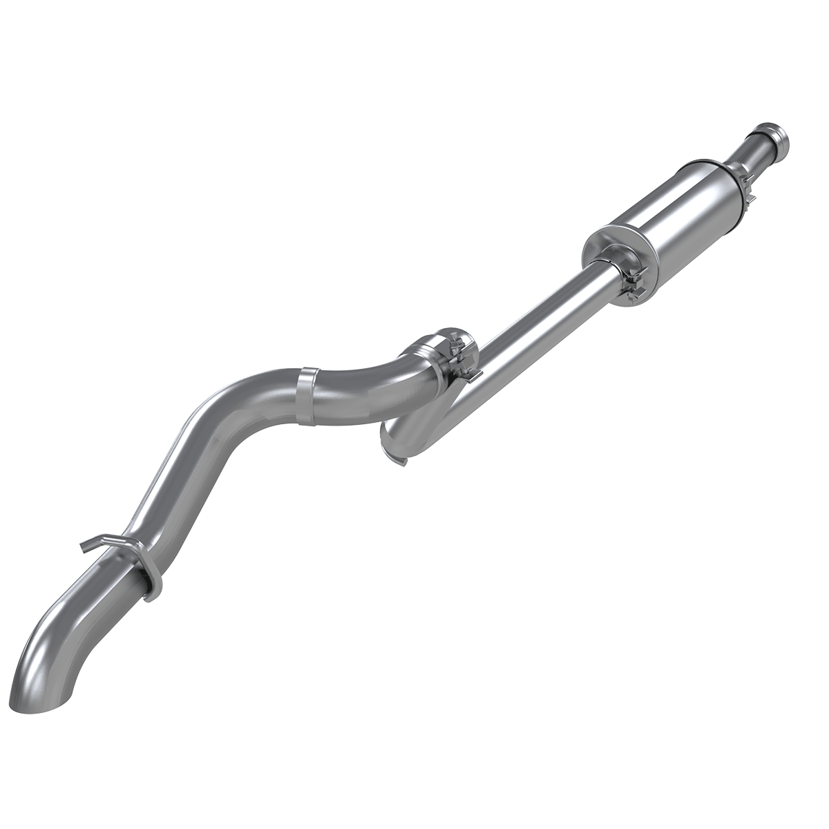 MBRP | Jeep JL Cat Back Exhaust System Single Rear Exit Armor Pro Series For 18-Up Wrangler JL 2/4 Door  | S5533304