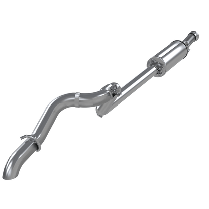 MBRP | Jeep JL Cat Back Exhaust System Single Rear Exit Armor Pro Series For 18-Up Wrangler JL 2/4 Door  | S5533304