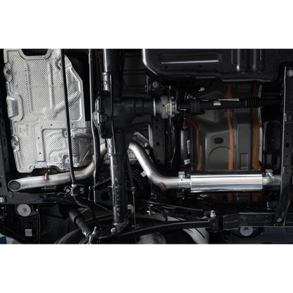 MBRP | Jeep JL Cat Back Exhaust System Single Rear Exit Armor Pro Series For 18-Up Wrangler JL 2/4 Door  | S5533304