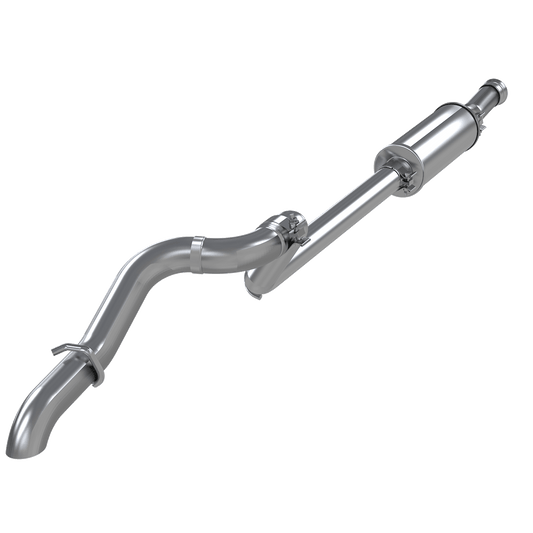 MBRP | Jeep Cat Back Exhaust System Single Rear Exit Armor Lite Series For 18-Up Wrangler JL 2/4 Door 2.0L, 3.6L  | S5533AL