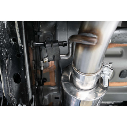 MBRP | Jeep Cat Back Exhaust System Single Rear Exit Armor Lite Series For 18-Up Wrangler JL 2/4 Door 2.0L, 3.6L  | S5533AL
