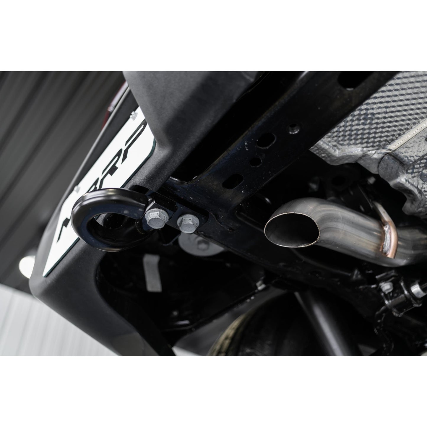 MBRP | Jeep Cat Back Exhaust System Single Rear Exit Armor Lite Series For 18-Up Wrangler JL 2/4 Door 2.0L, 3.6L  | S5533AL