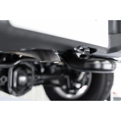 MBRP | Jeep Cat Back Exhaust System Single Rear Exit Armor Lite Series For 18-Up Wrangler JL 2/4 Door 2.0L, 3.6L  | S5533AL